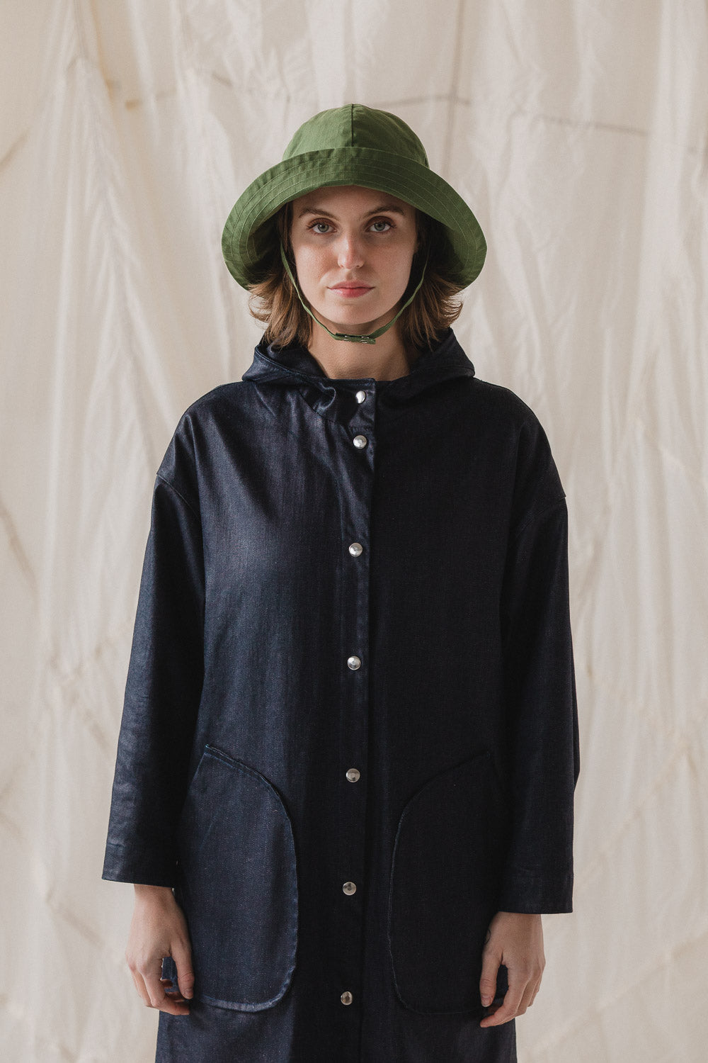 Cirrus Rain Hat in Leaf