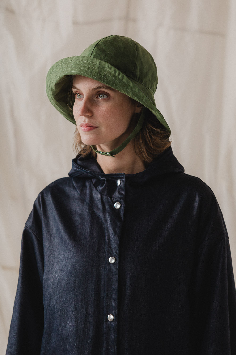 Cirrus Rain Hat in Leaf