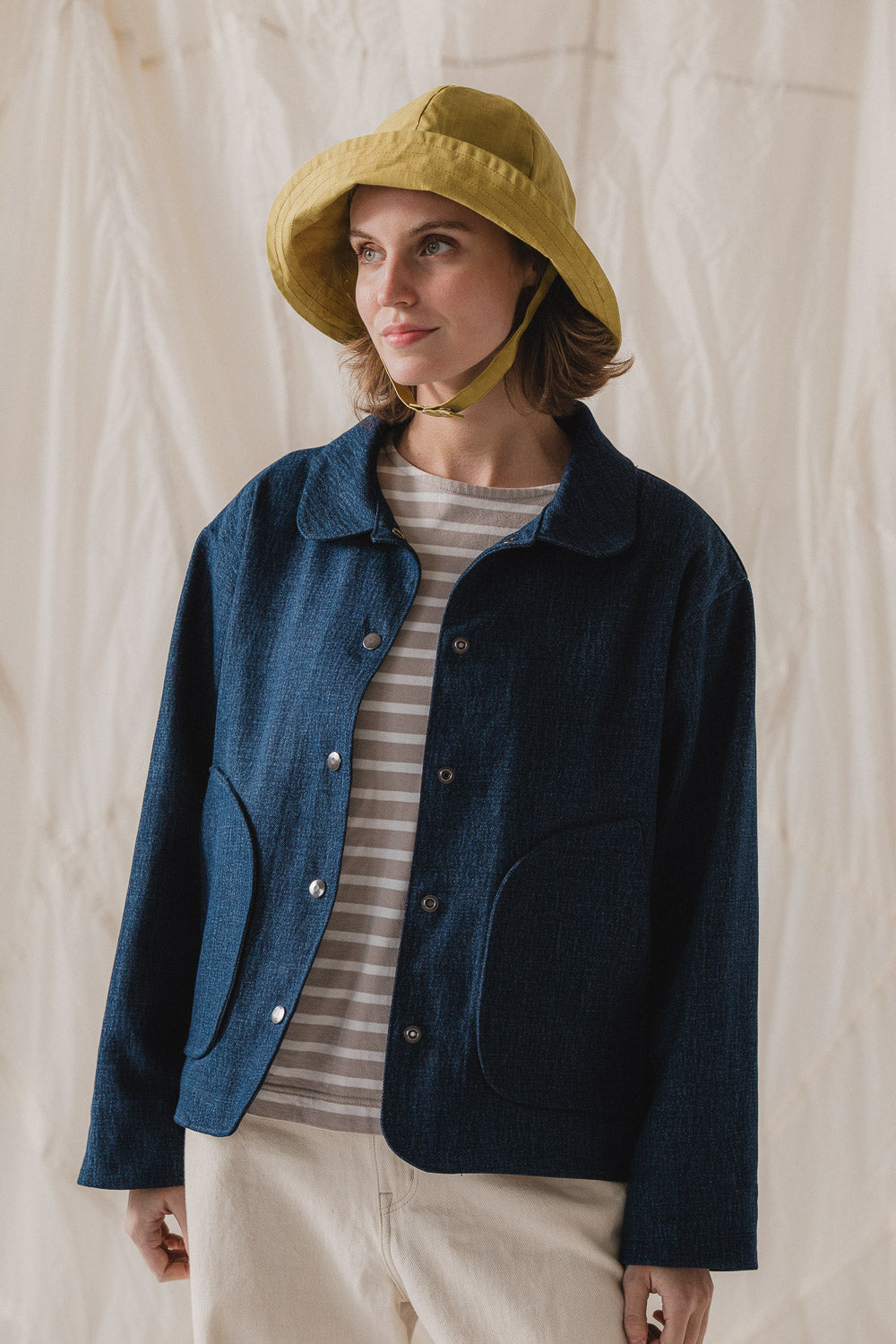 Cirrus Rain Hat in Pollen