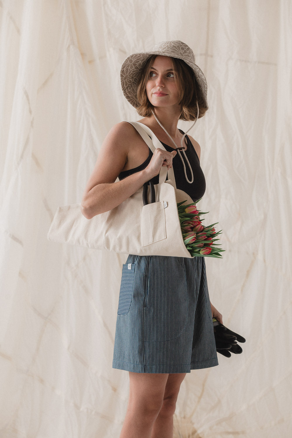 Bloom Tote in Natural