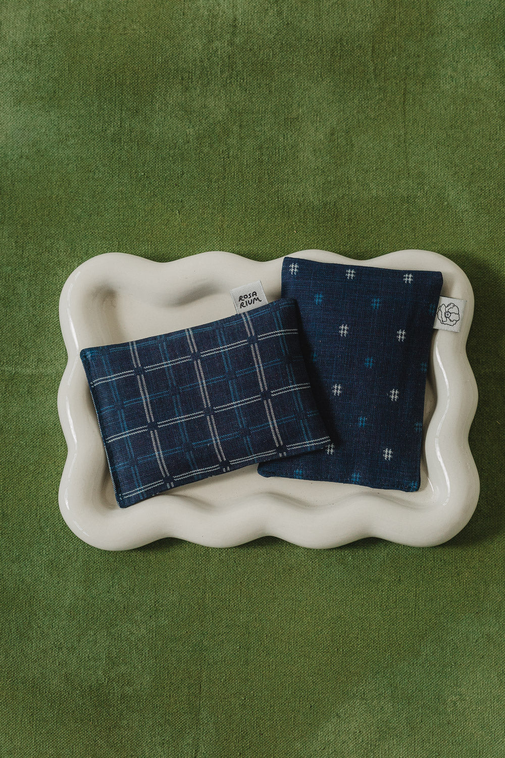 Garden Sachet Set in Indigo Kasuri