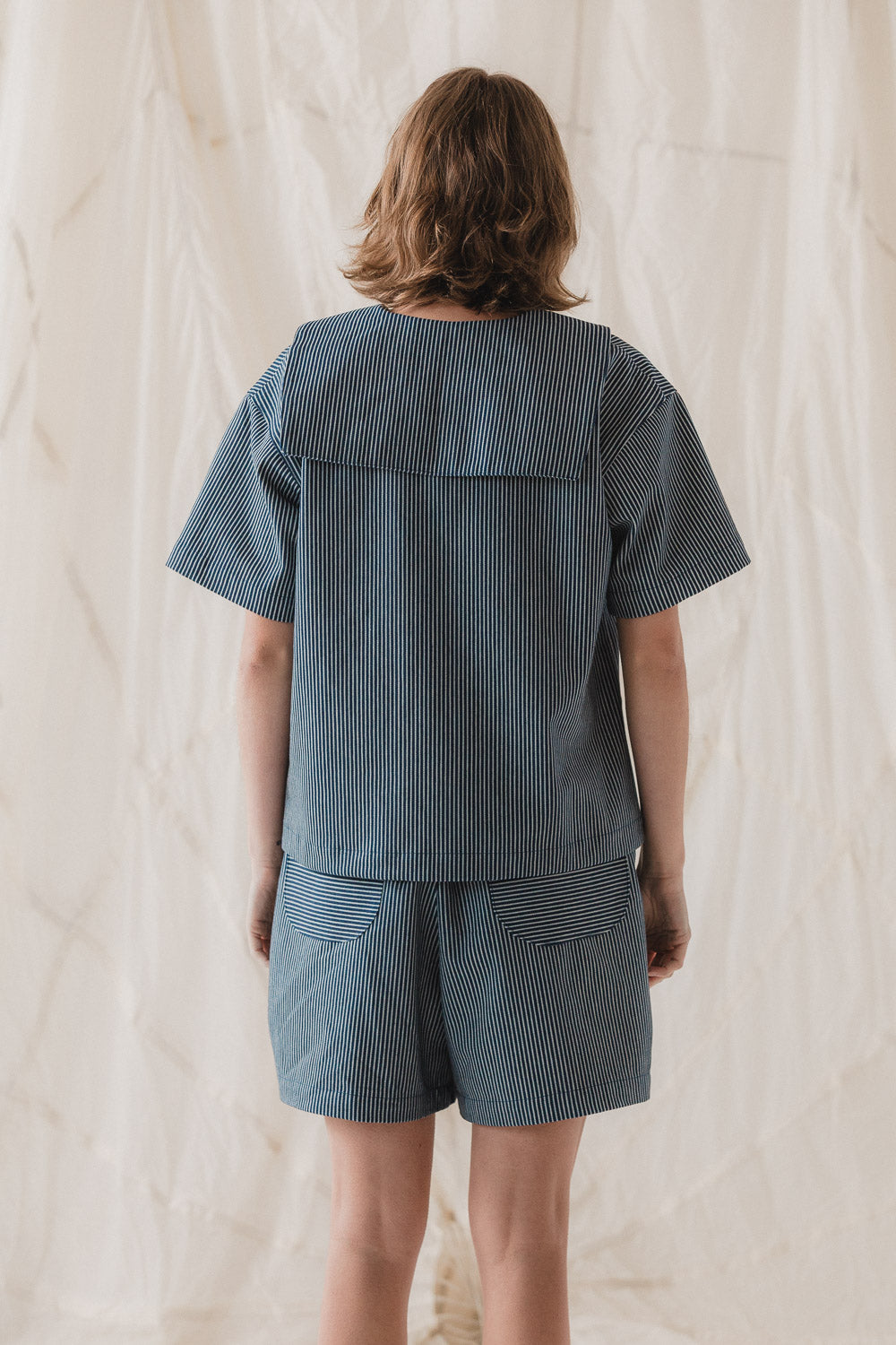 Isola Top in Hickory Stripe