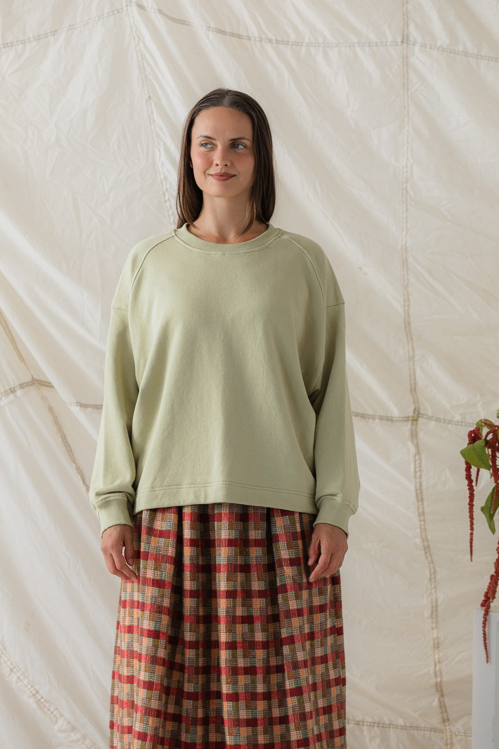 Faris Sweatshirt in Flax
