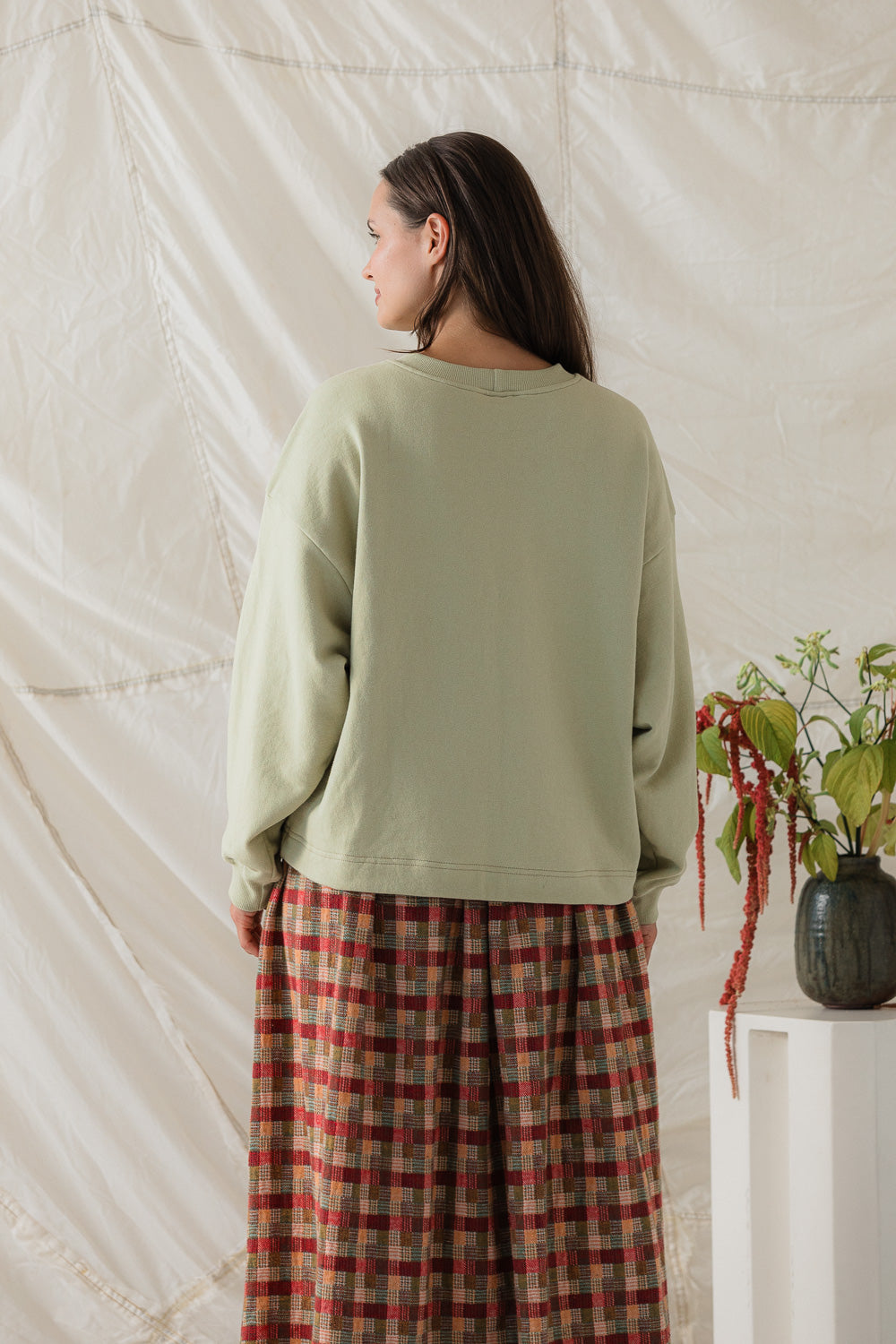 Faris Sweatshirt in Flax