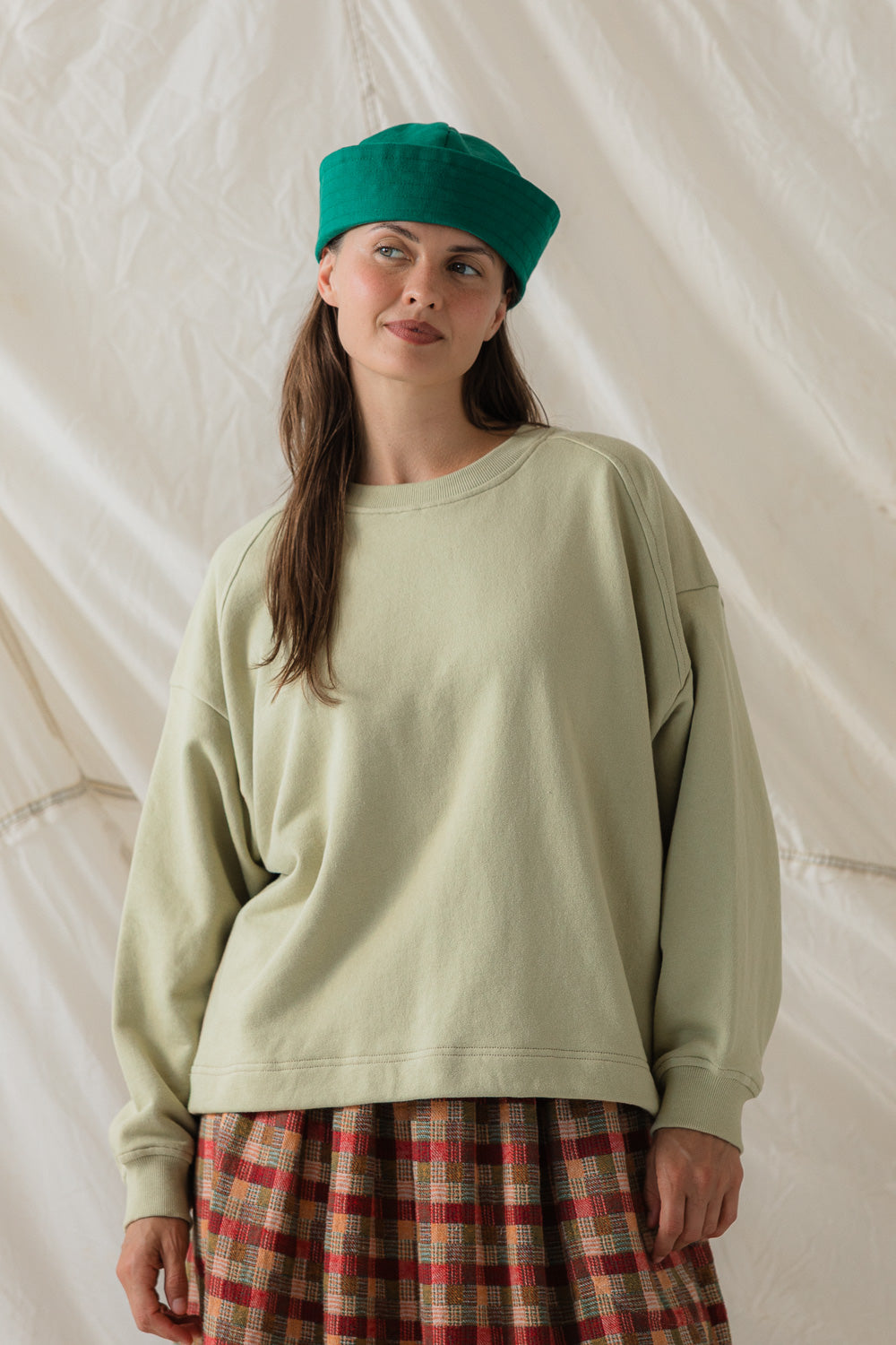 Faris Sweatshirt in Flax