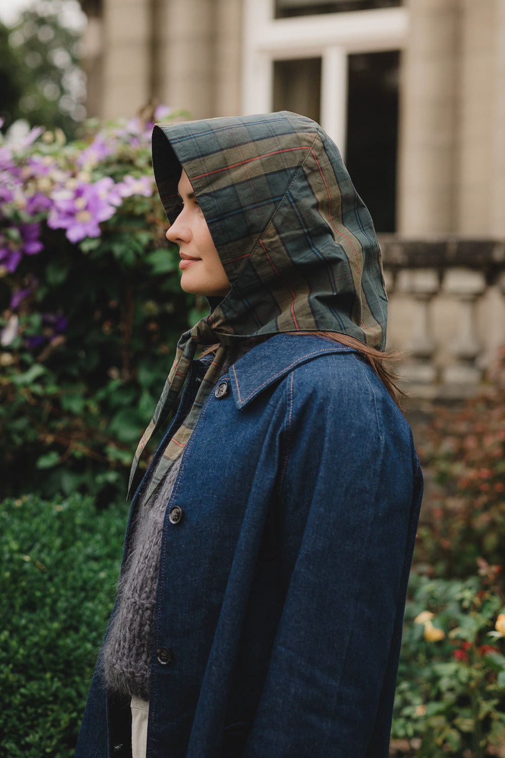 Nimbus Rain Bonnet in Iona Tartan