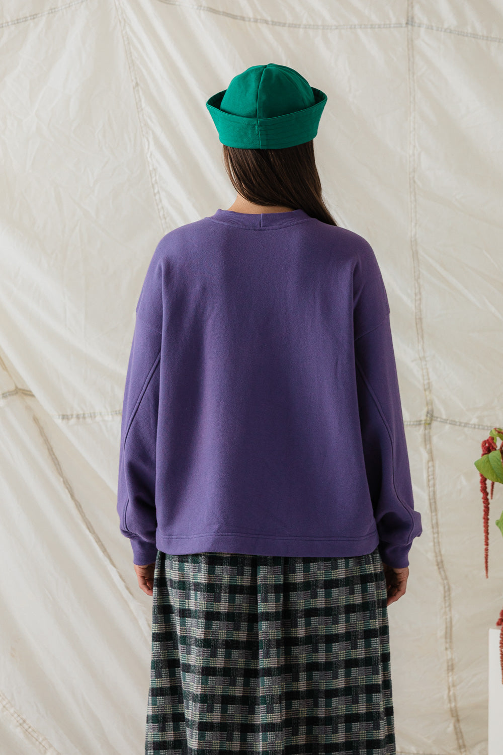 Faris Sweatshirt in Violet