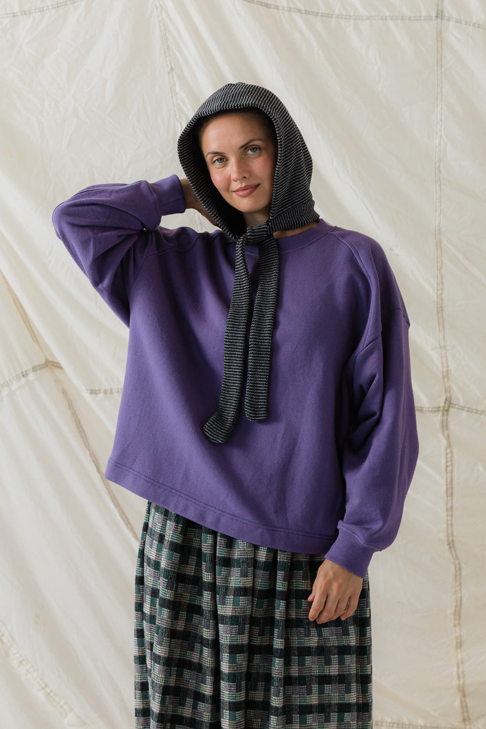 Siobhan Hood in Ash Stripe