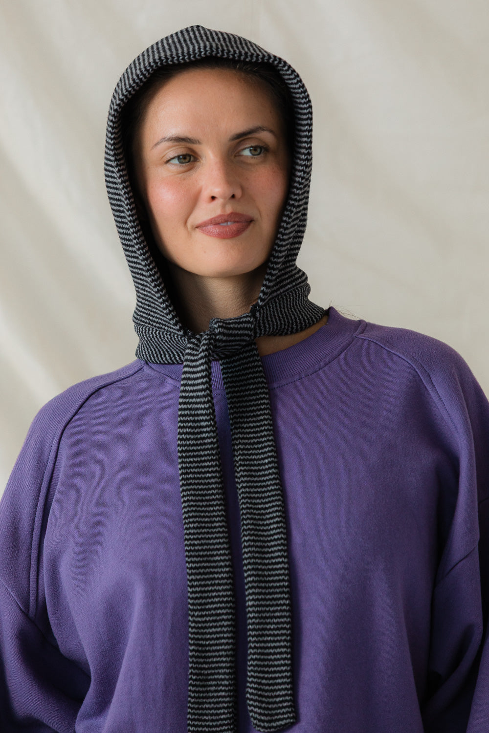 Siobhan Hood in Ash Stripe