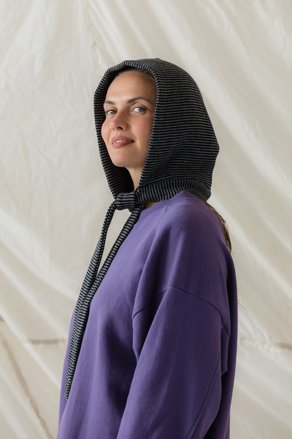 Siobhan Hood in Ash Stripe