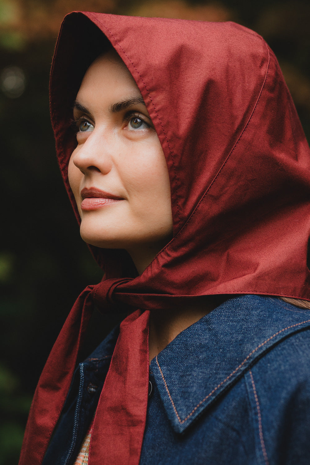 Nimbus Rain Bonnet in Garnet