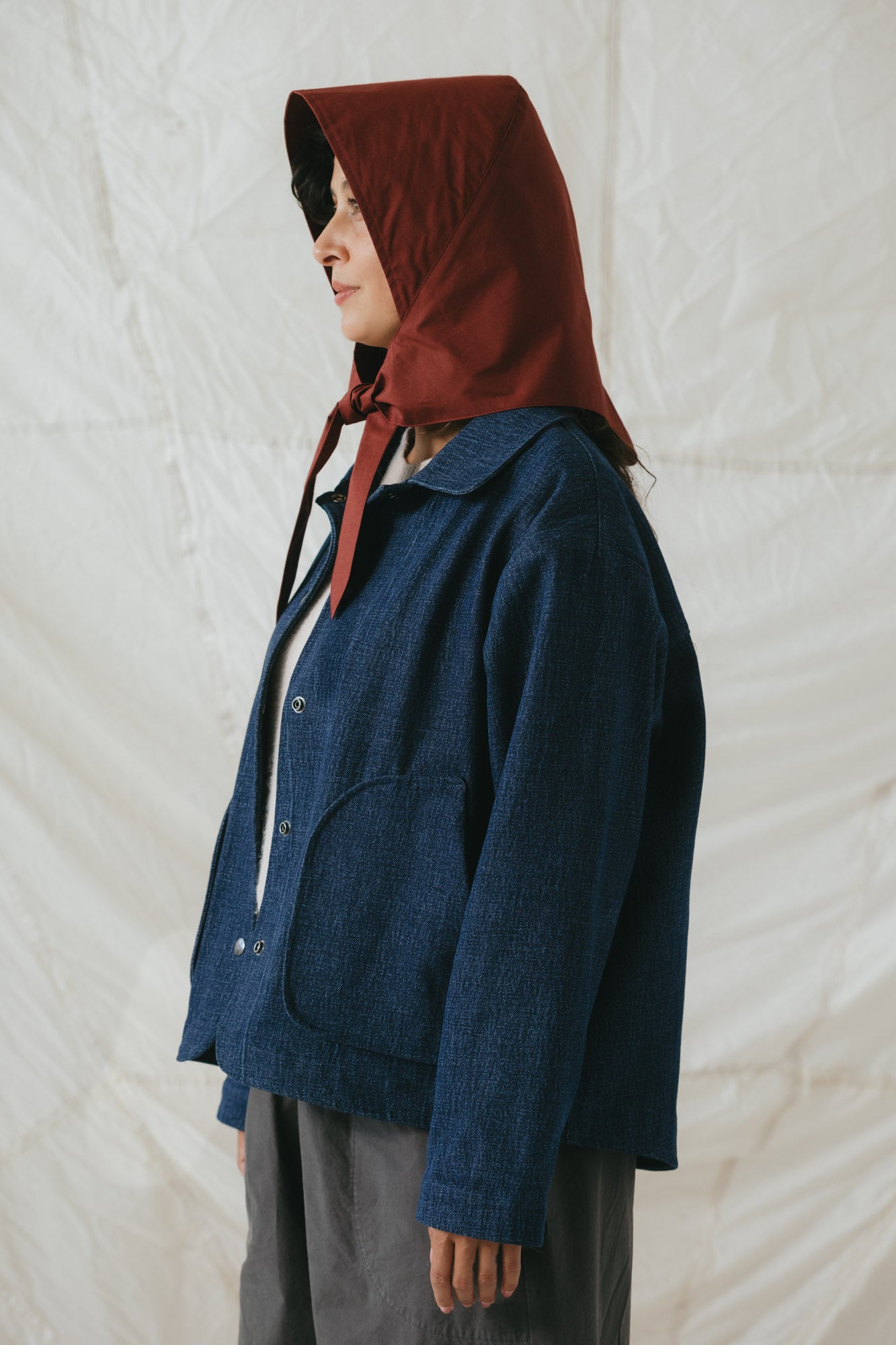 Nimbus Rain Bonnet in Garnet