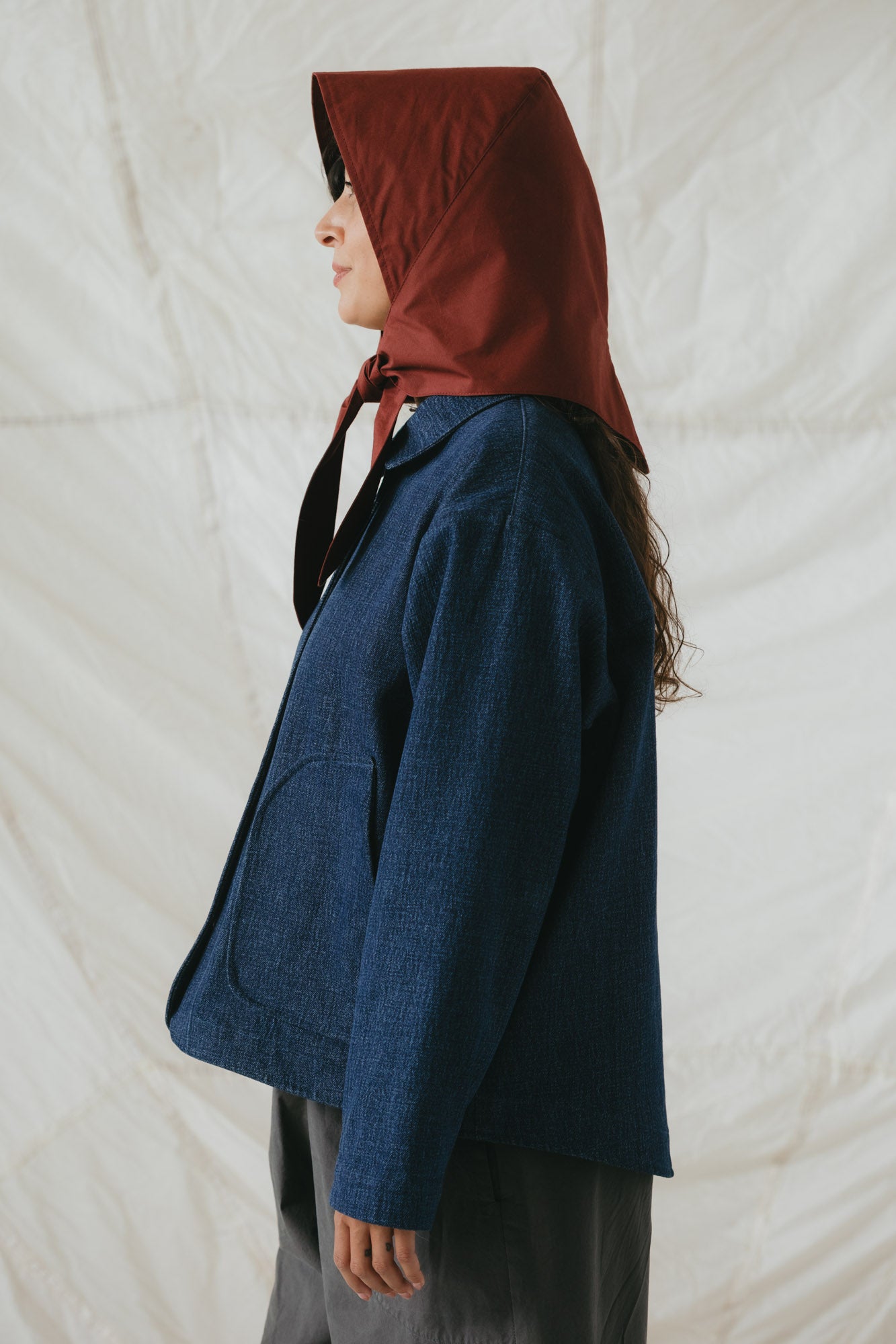 Nimbus Rain Bonnet in Garnet