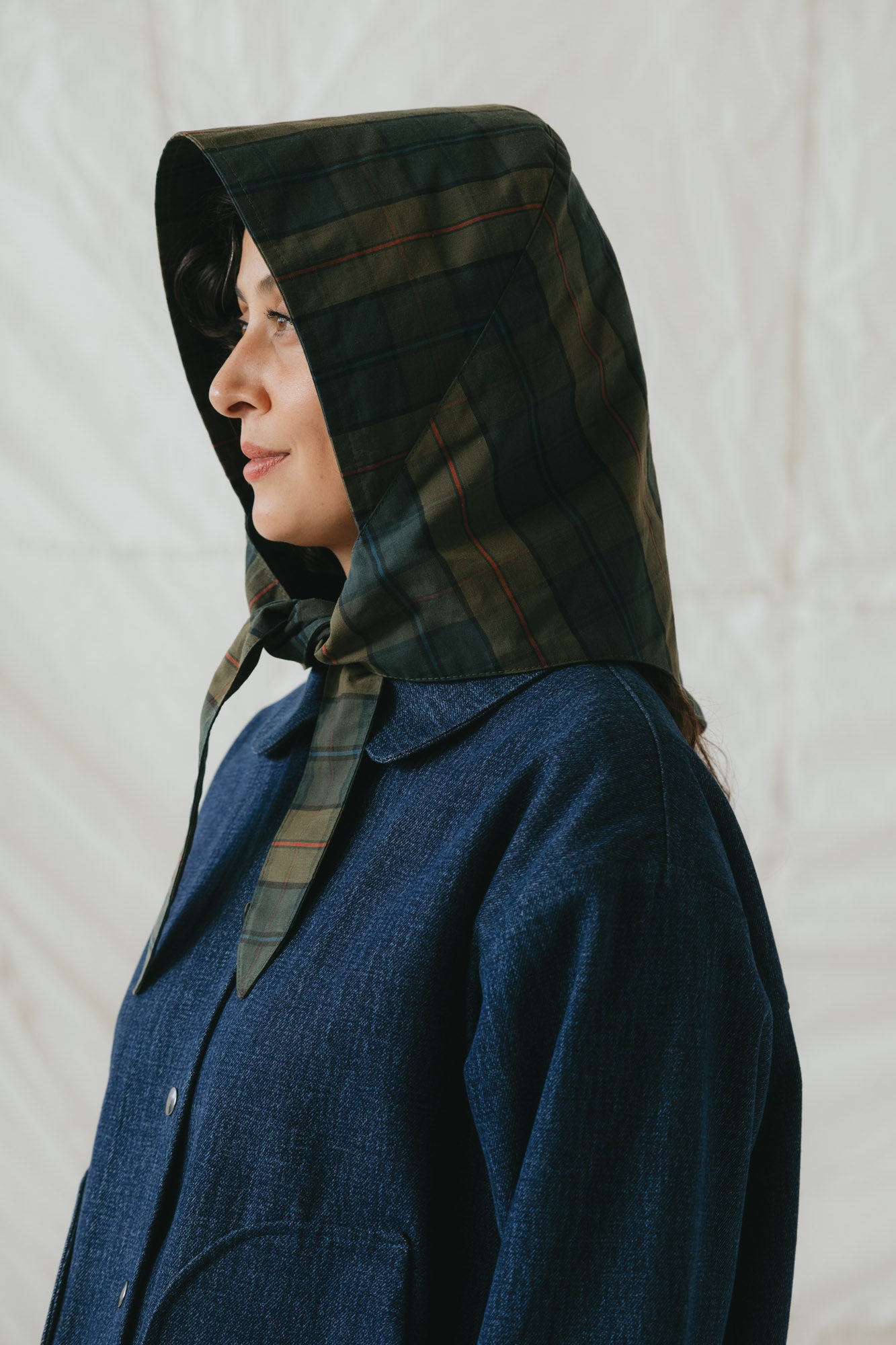 Nimbus Rain Bonnet in Iona Tartan