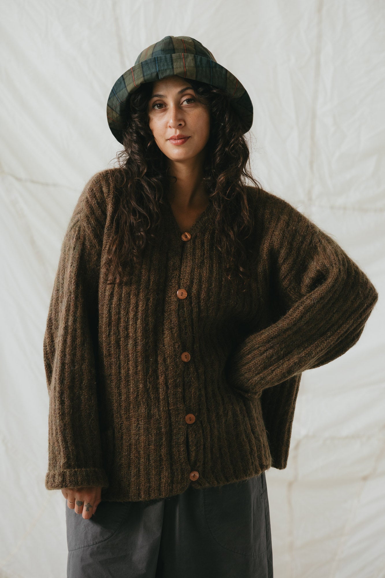 PRE ORDER - Cirrus Rain Hat in Iona Tartan