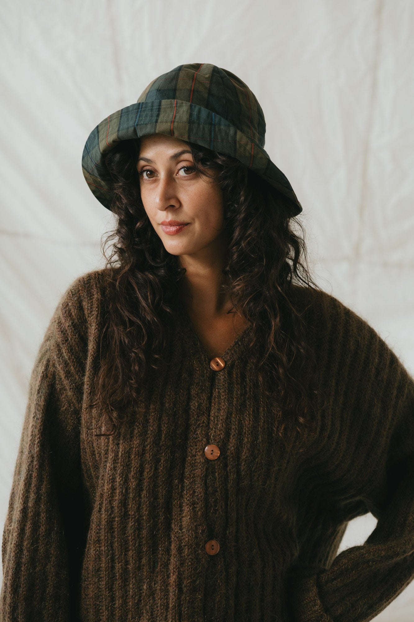 PRE ORDER - Cirrus Rain Hat in Iona Tartan