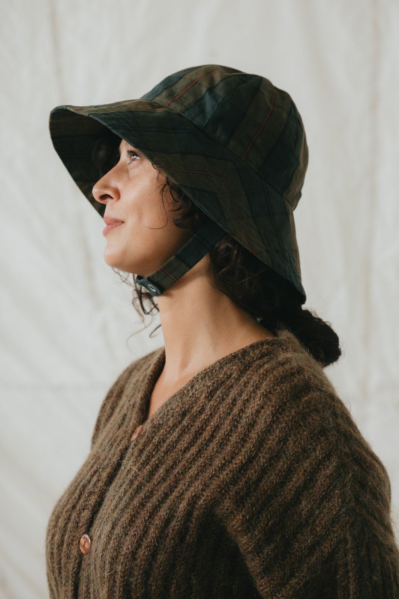 PRE ORDER - Cirrus Rain Hat in Iona Tartan