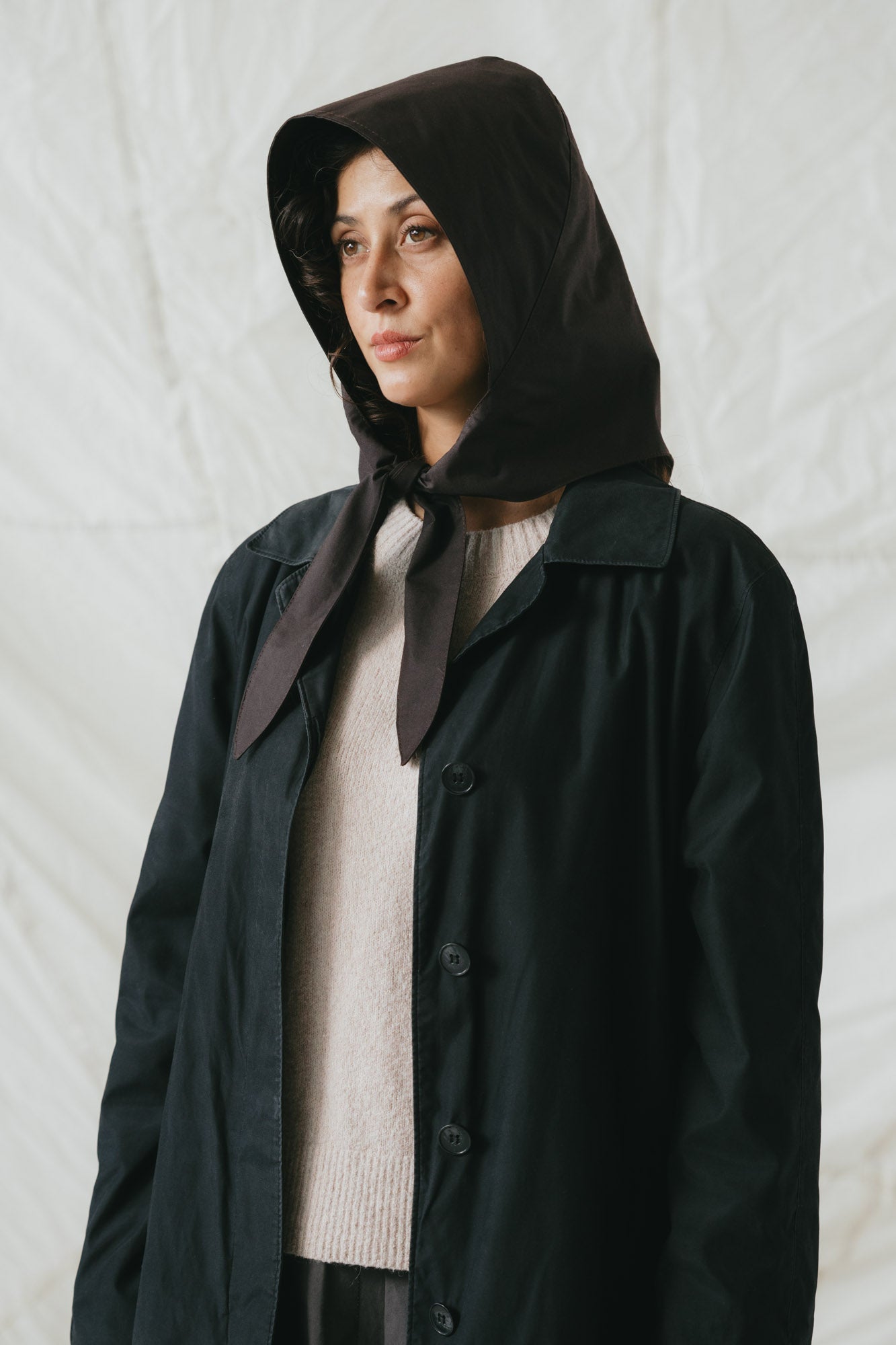 Nimbus Rain Bonnet in Espresso