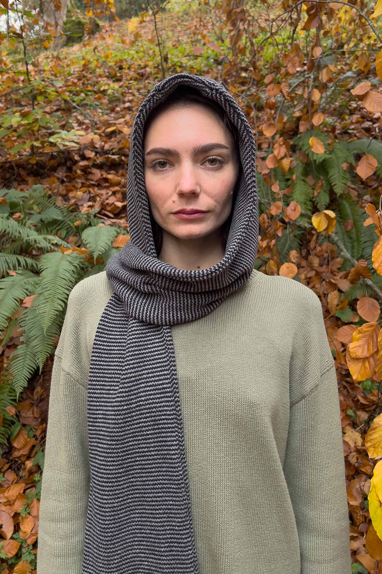 Siobhan Hood in Ash Stripe