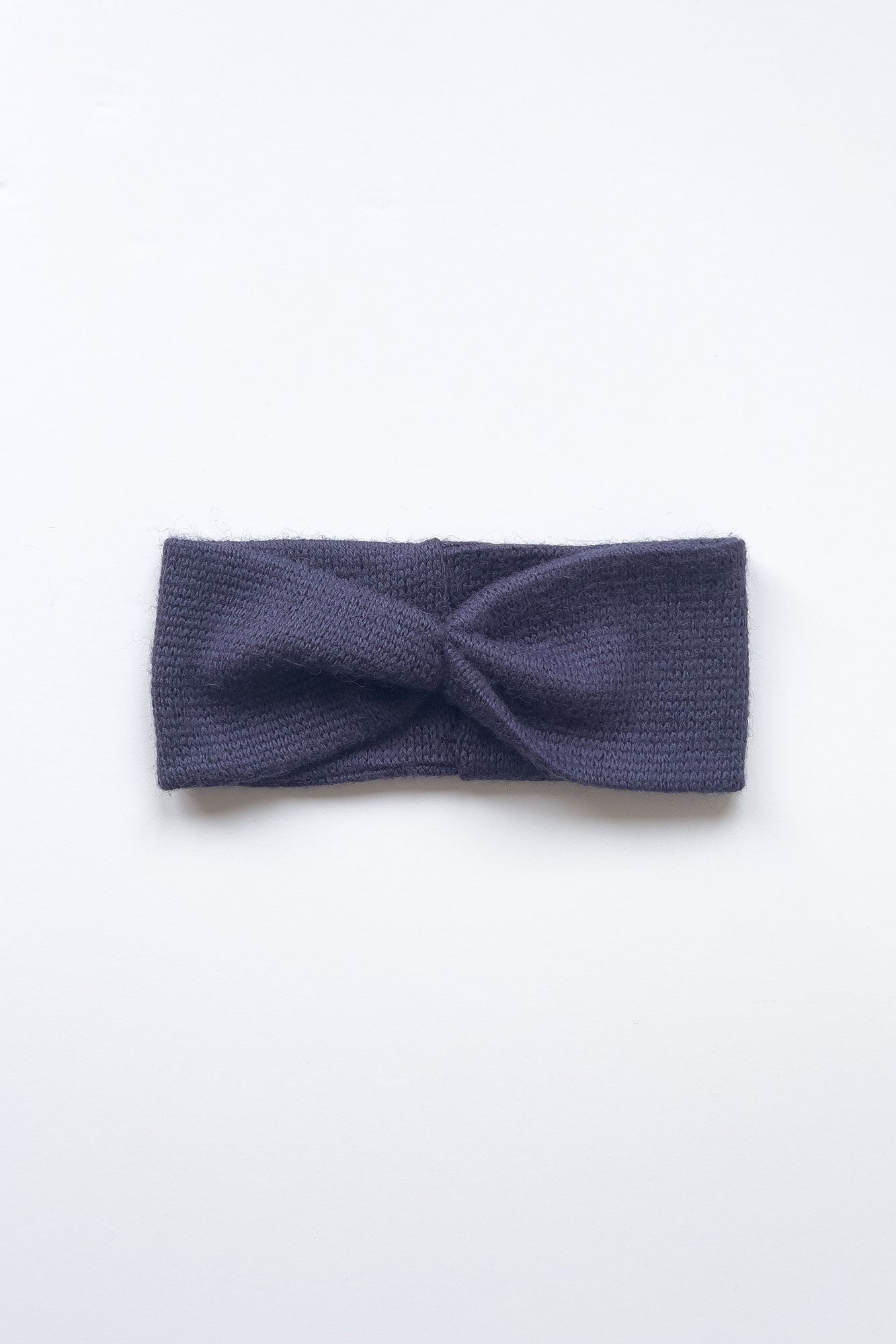 Twist Headband in Plum