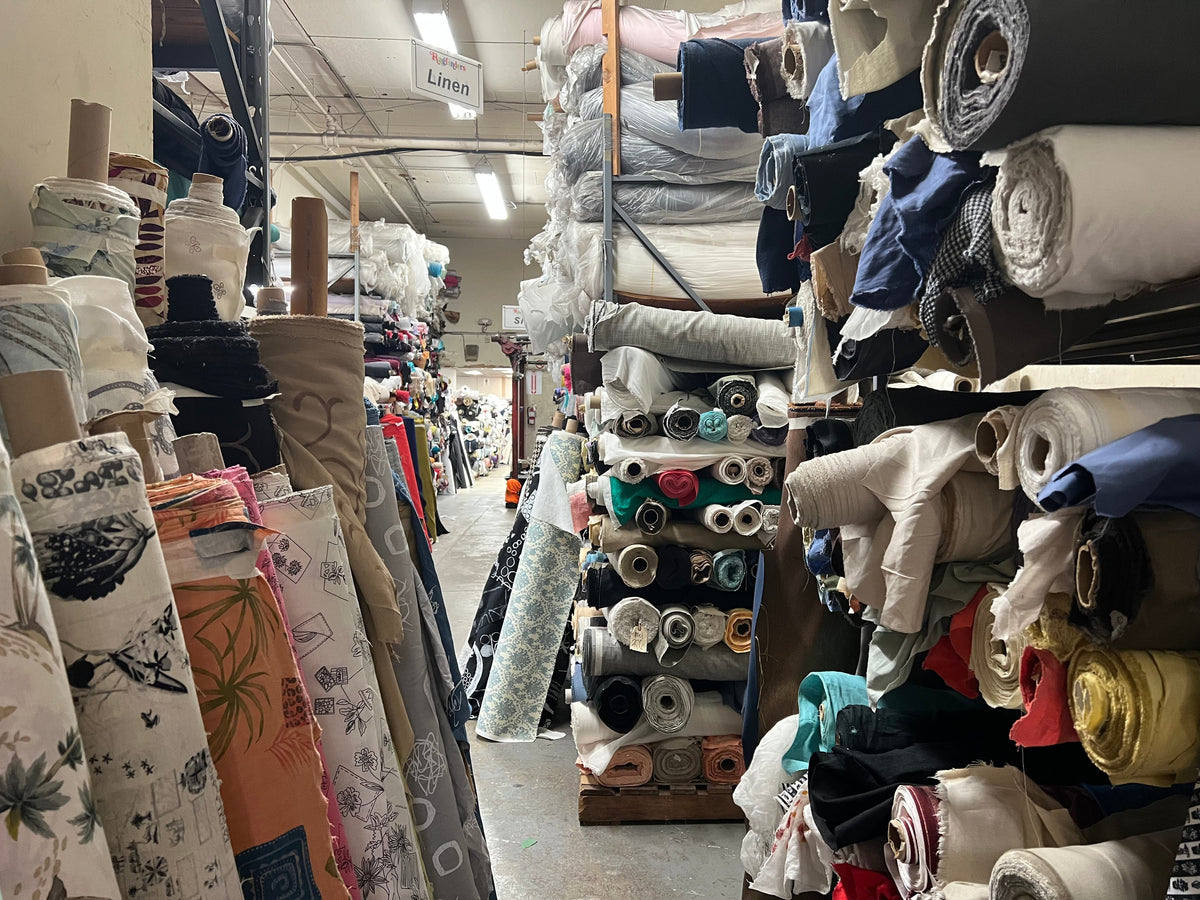 Notes from Our Deadstock Sourcing Trip