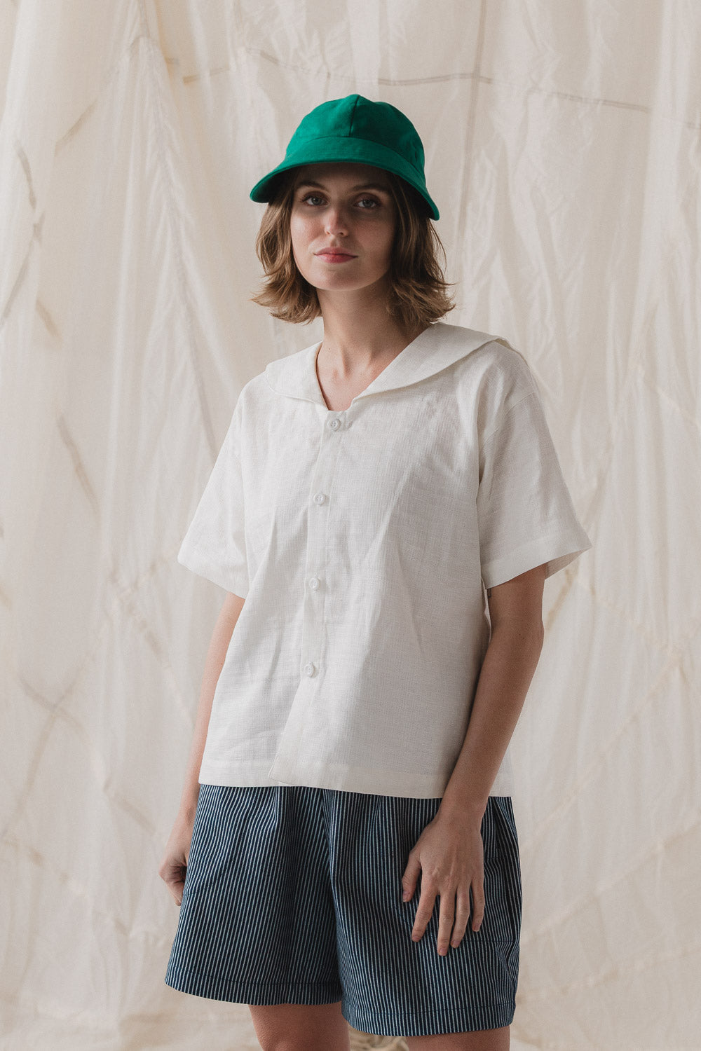 Soleil Hat in Basil