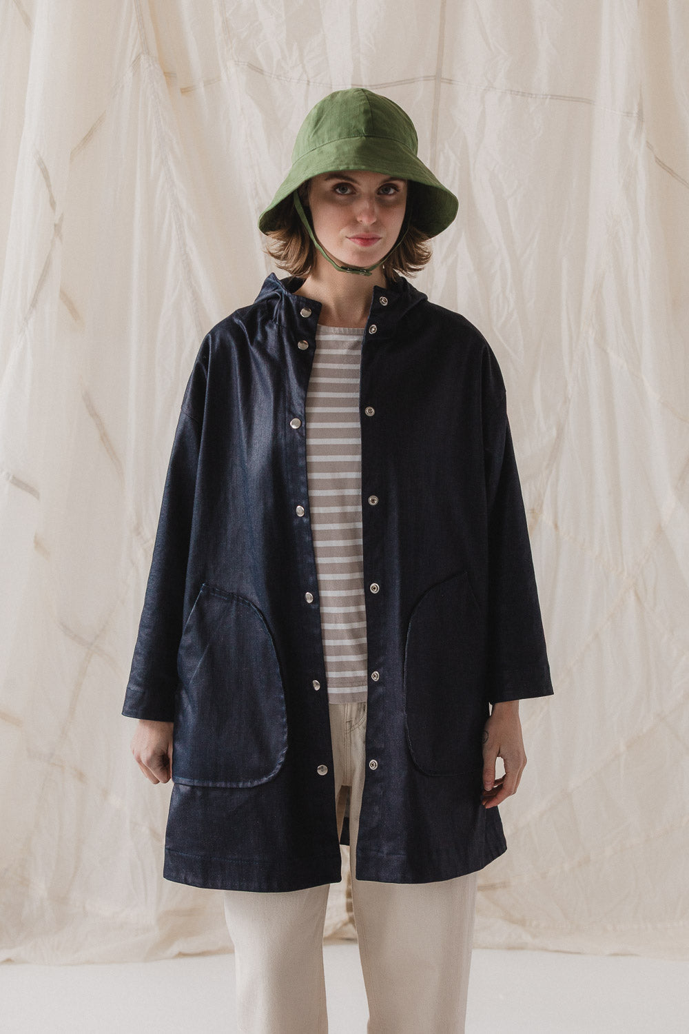 Cirrus Rain Hat in Leaf
