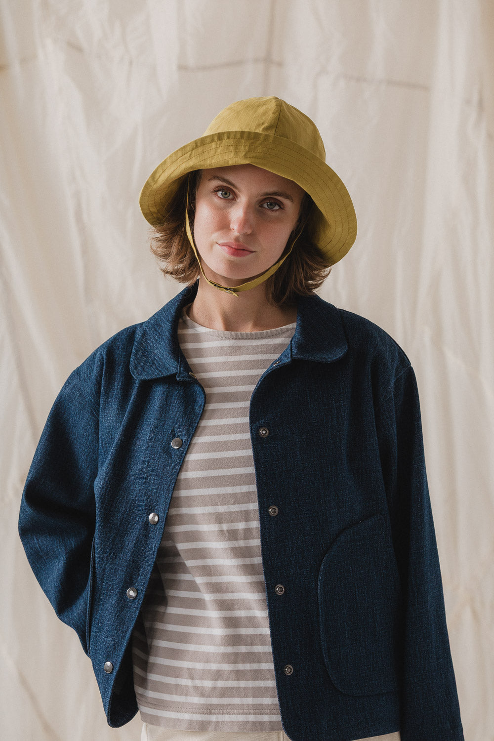 Cirrus Rain Hat in Pollen