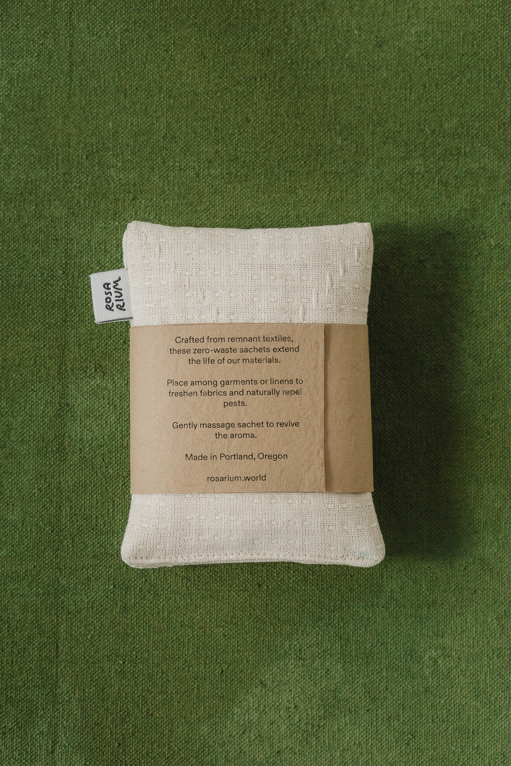 Garden Sachet Set in Natural Sashiko