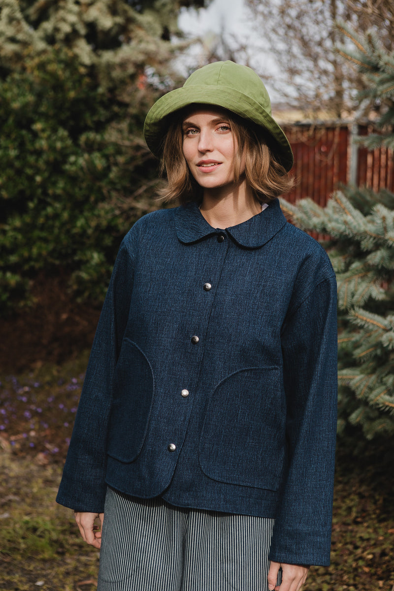 Cirrus Rain Hat in Leaf