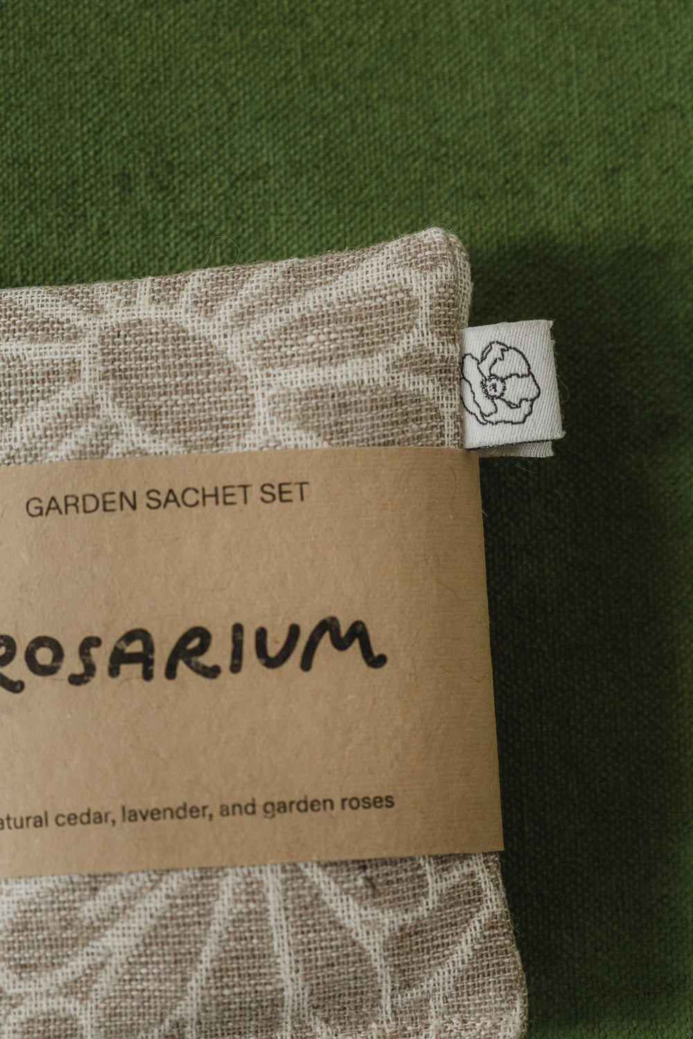 Garden Sachet Set in Daisy Jacquard