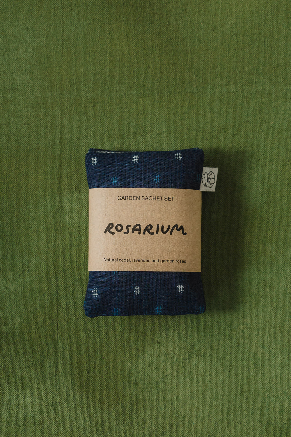 Garden Sachet Set in Indigo Kasuri
