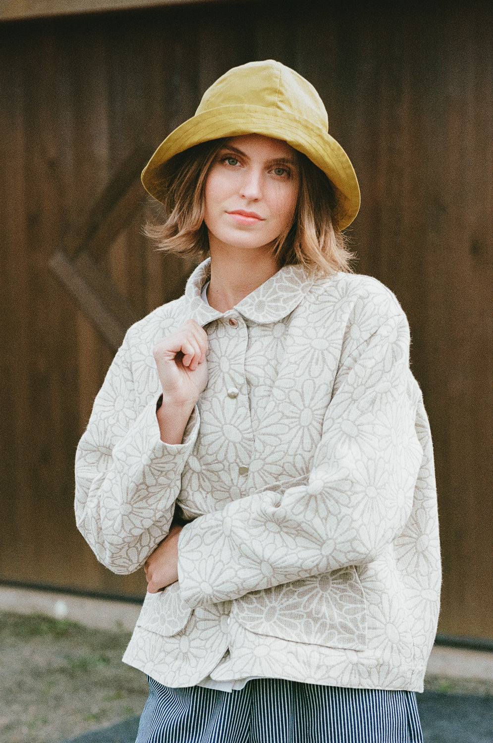 Cirrus Rain Hat in Pollen