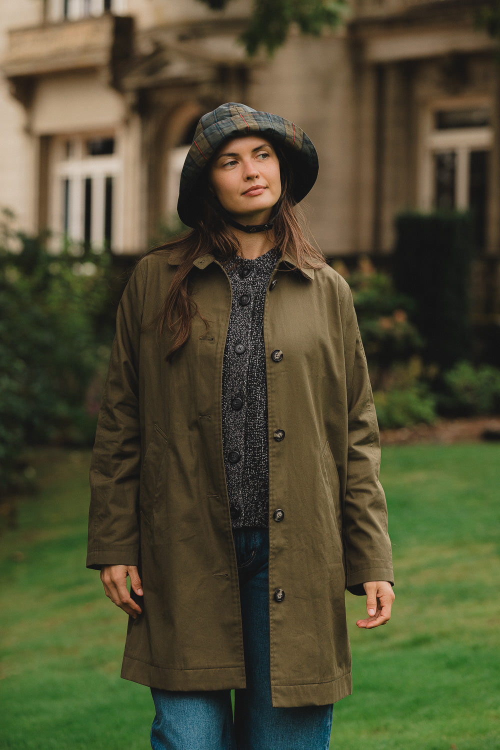 Cirrus Rain Hat in Iona Tartan