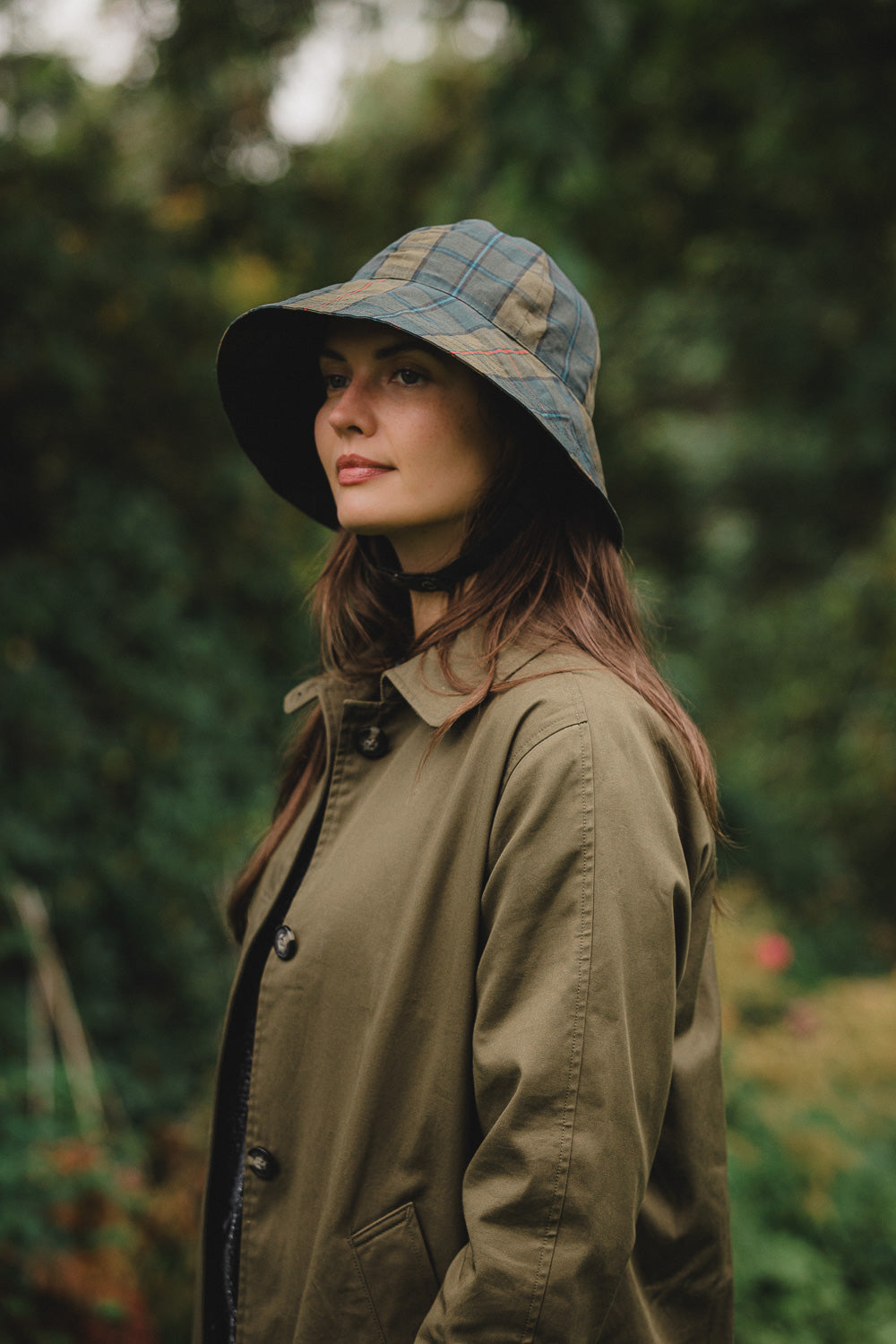 Cirrus Rain Hat in Iona Tartan