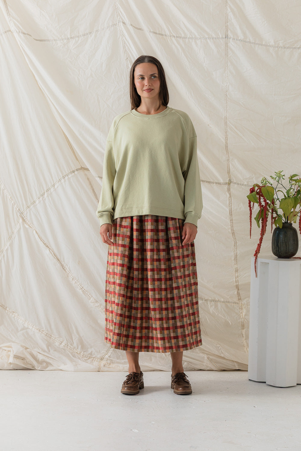 Faris Sweatshirt in Flax