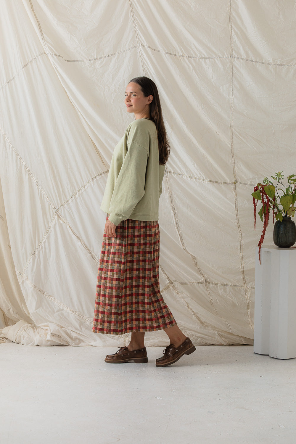 Faris Sweatshirt in Flax