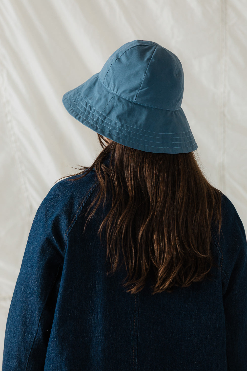 Cirrus Rain Hat in Storm Blue