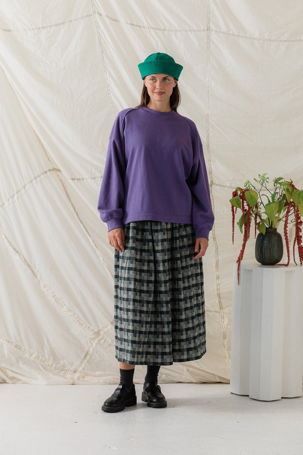 Faris Sweatshirt in Violet