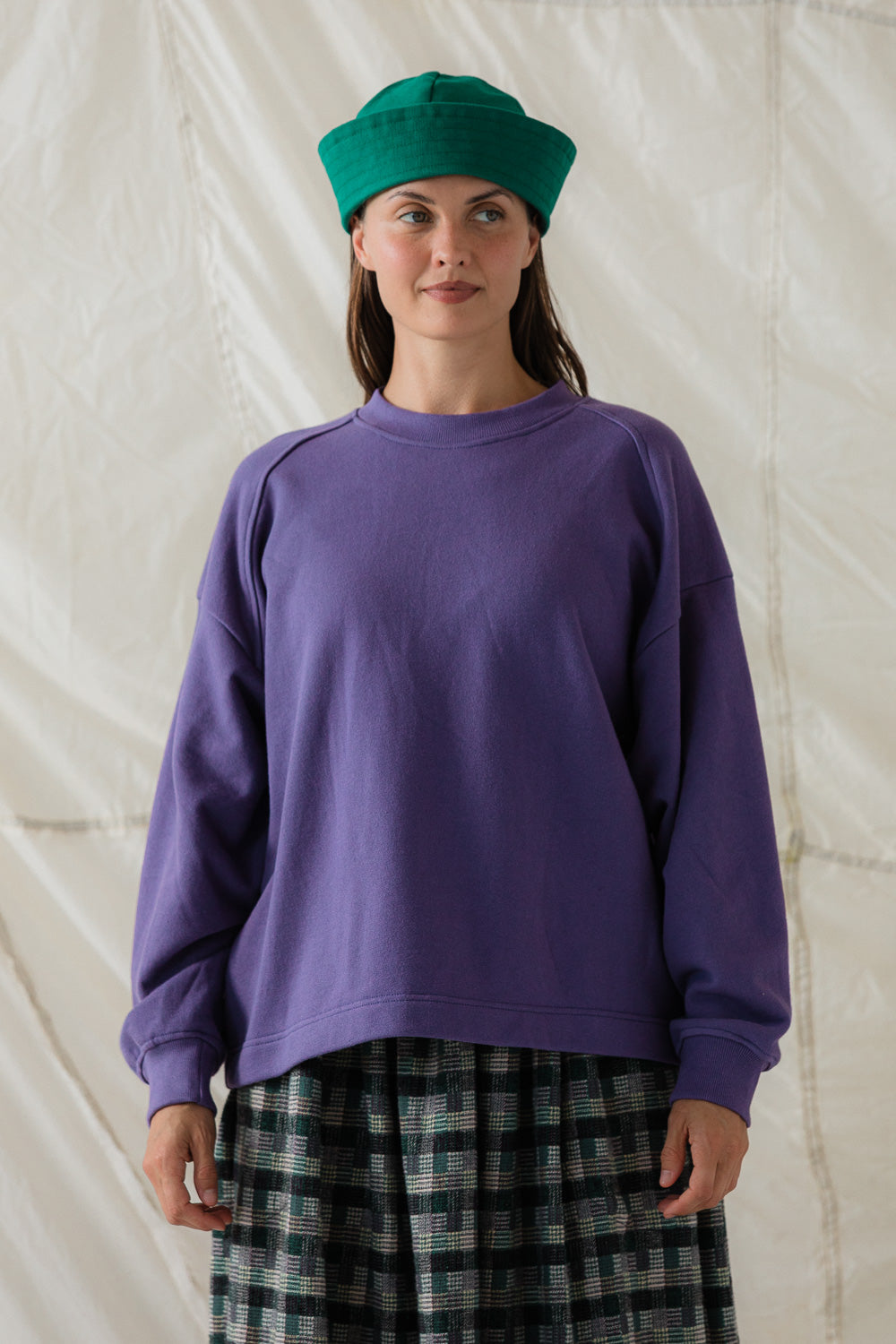Faris Sweatshirt in Violet