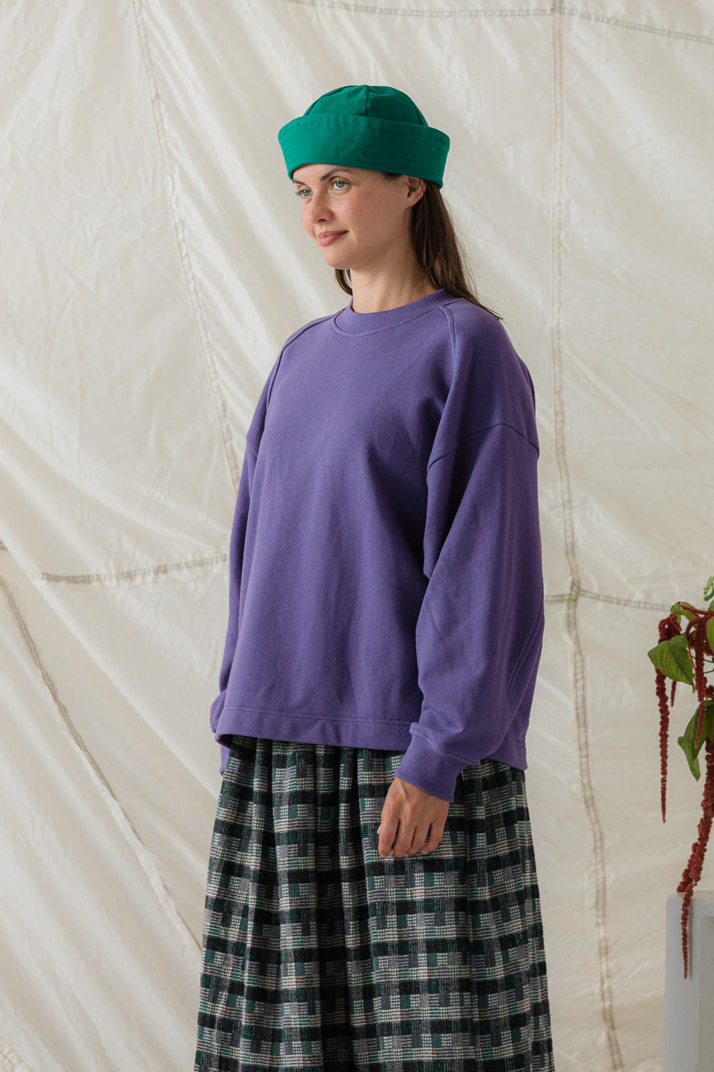 Faris Sweatshirt in Violet