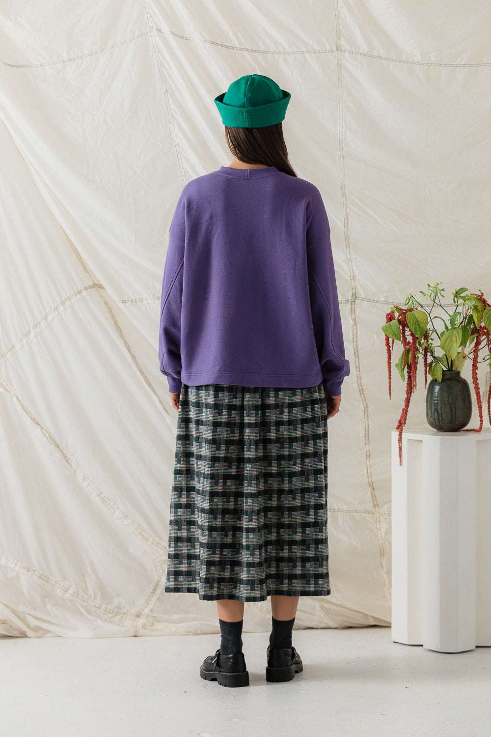 Faris Sweatshirt in Violet