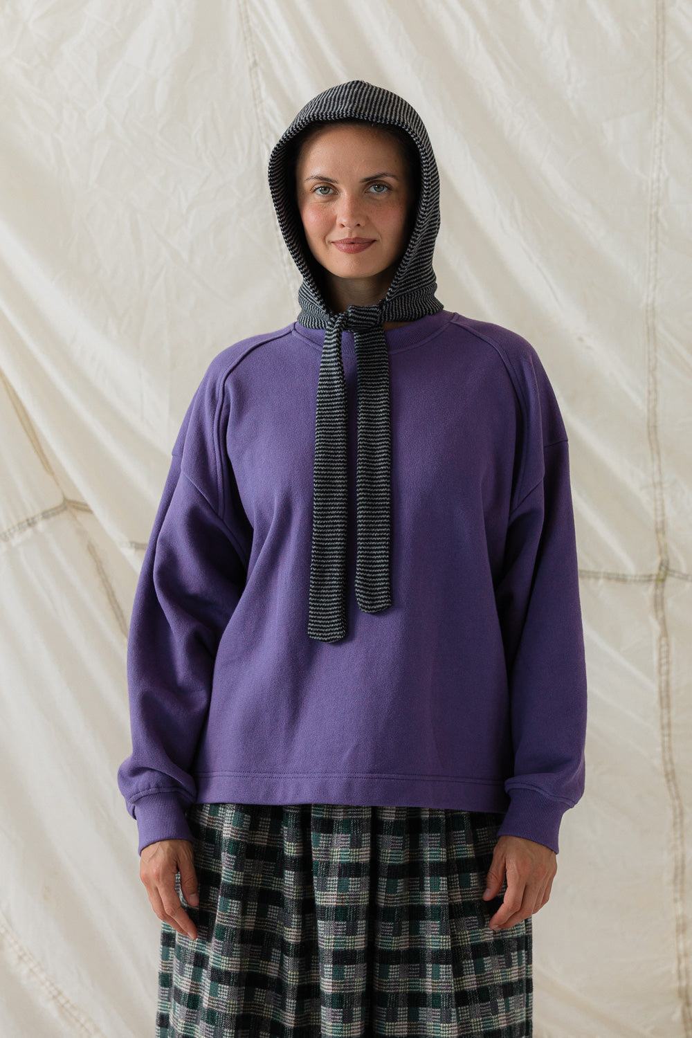 Siobhan Hood in Ash Stripe