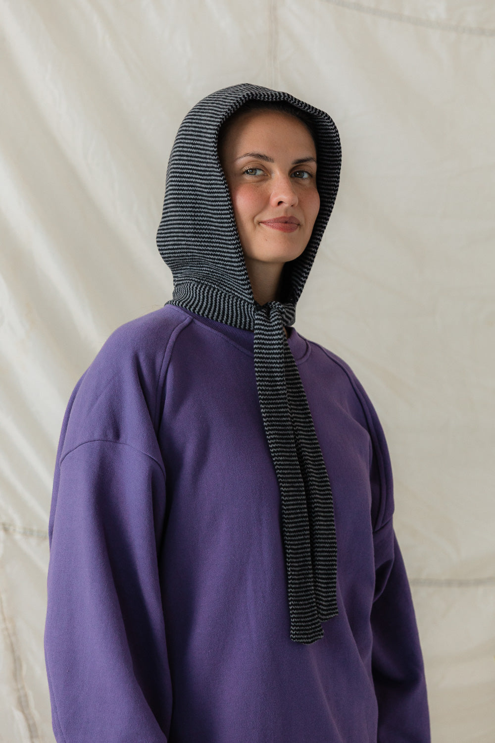 Siobhan Hood in Ash Stripe