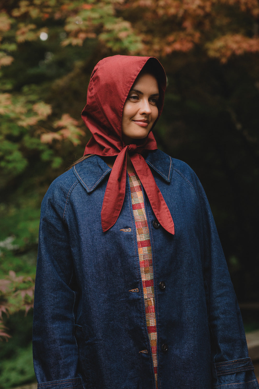 Nimbus Rain Bonnet in Garnet