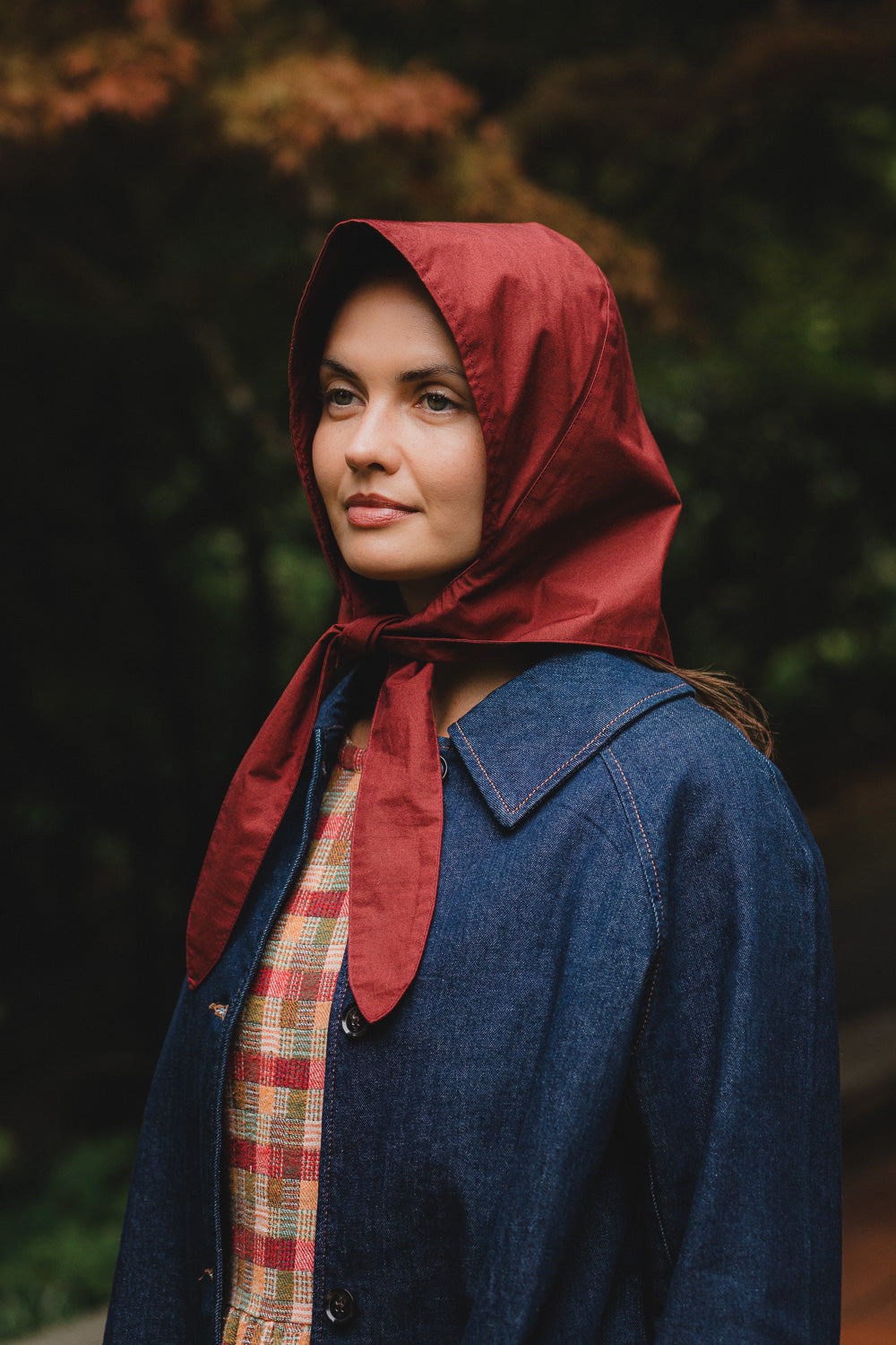 Nimbus Rain Bonnet in Garnet
