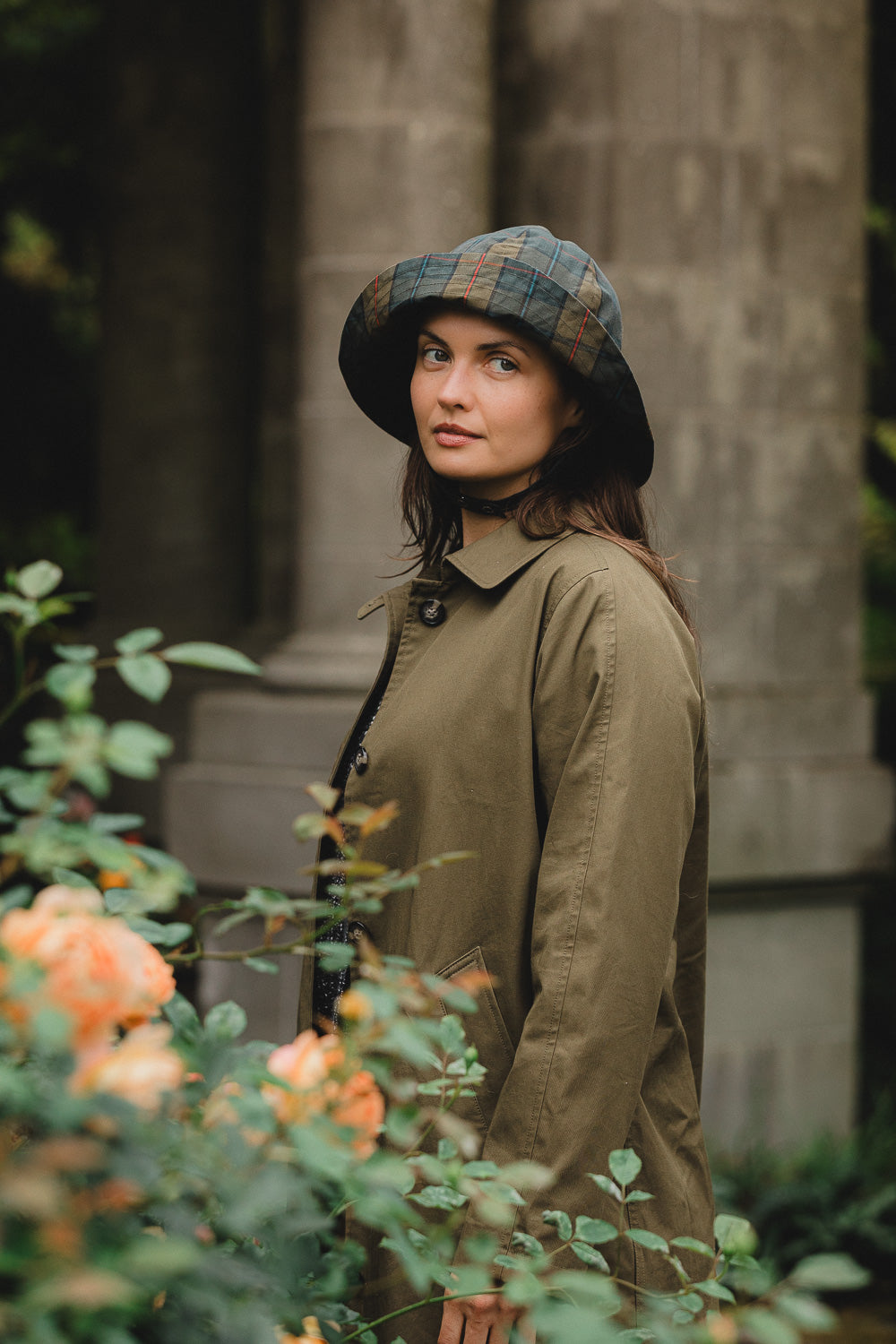 Cirrus Rain Hat in Iona Tartan