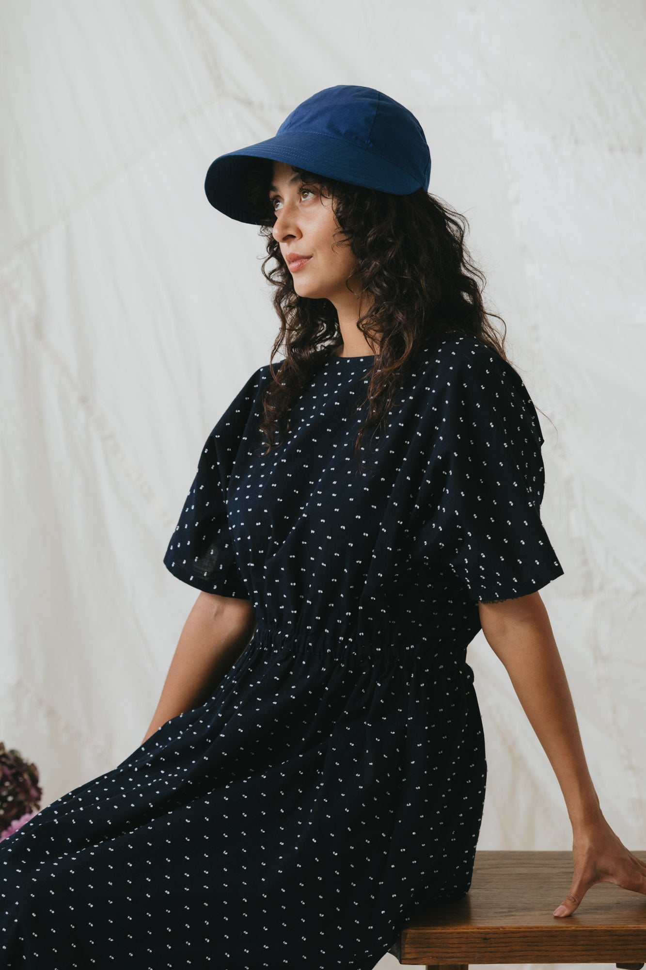 Soleil Hat in Mineral Blue