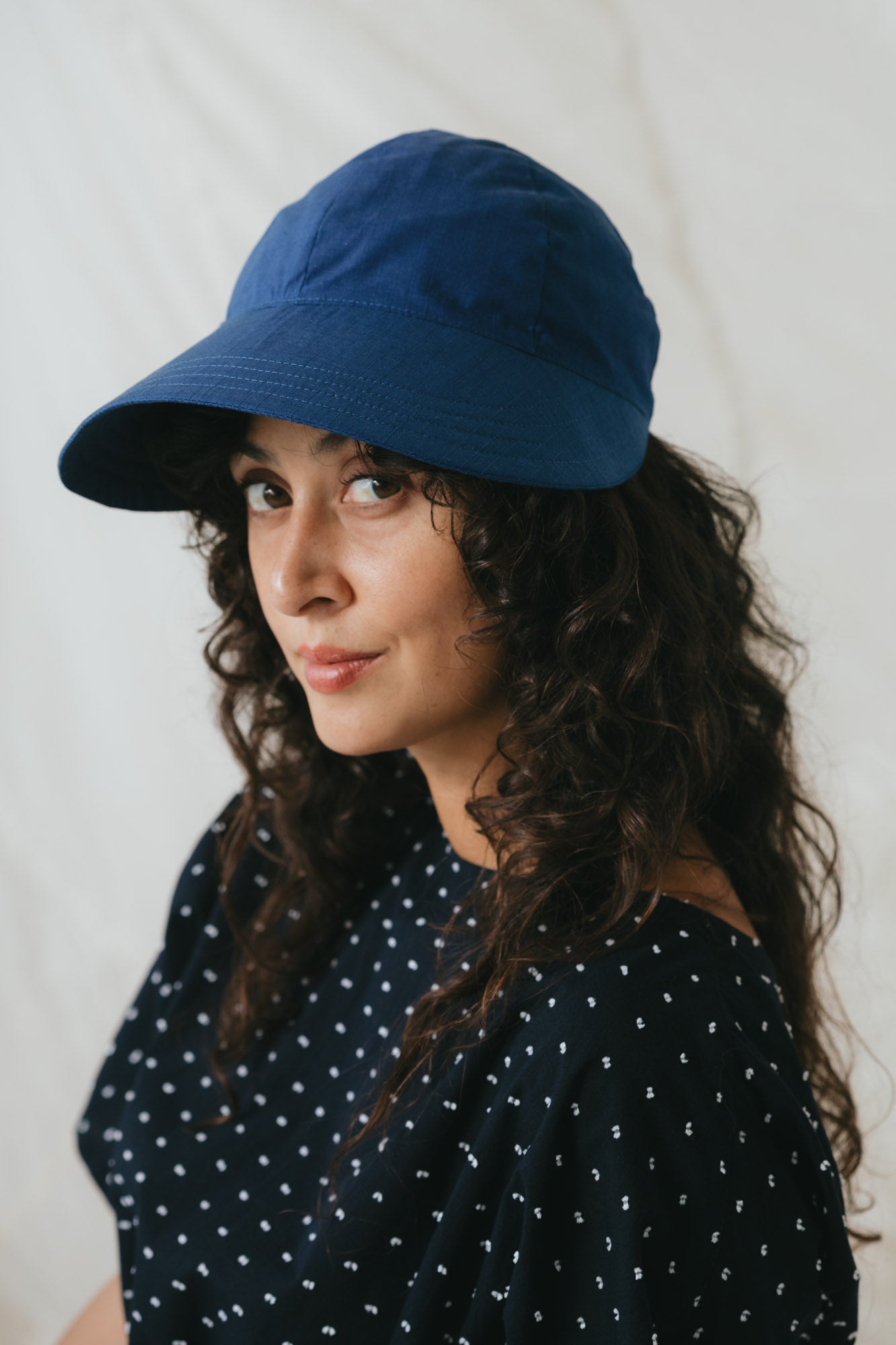 Soleil Hat in Mineral Blue
