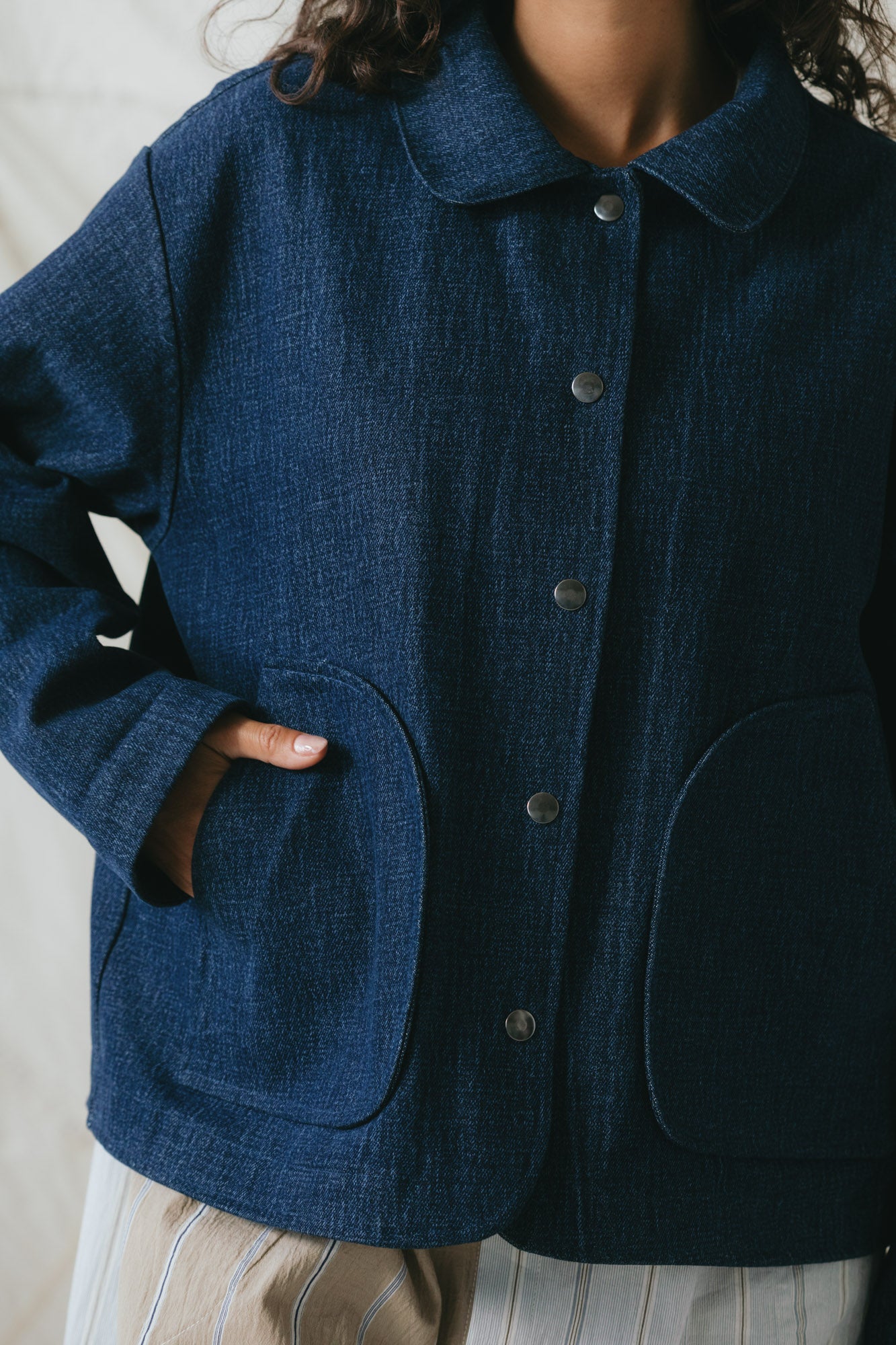 Forage Jacket in Deep Indigo Denim